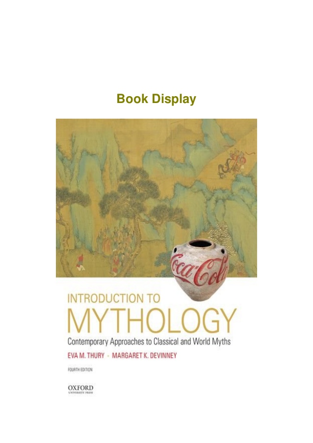 Introduction to mythology thury pdf